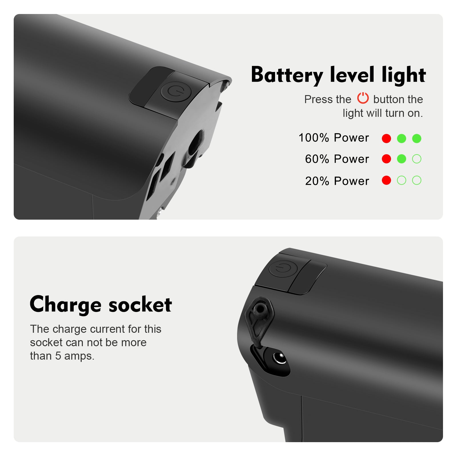 36V14.5Ah E-bike Li-ion Battery for 2022 Polluno, netunopollunopro, netunopro