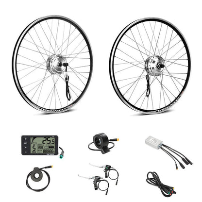 36V350W26"/27.5"/28" Rear E-Bike Conversion Kit for Freewheel